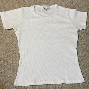 Vintage NY & CO waffle knit tee